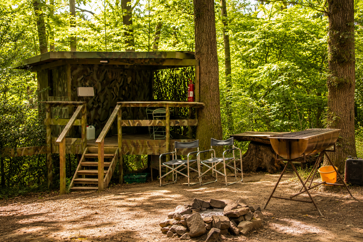 The Treehouse In The Woods