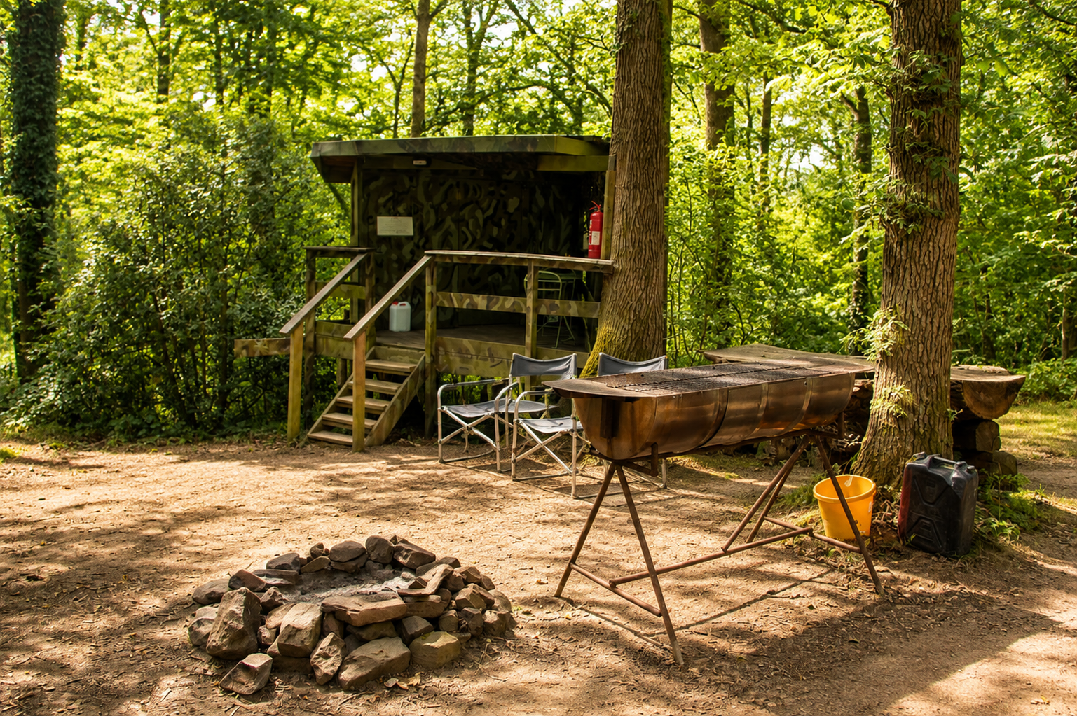 The Treehouse In The Woods